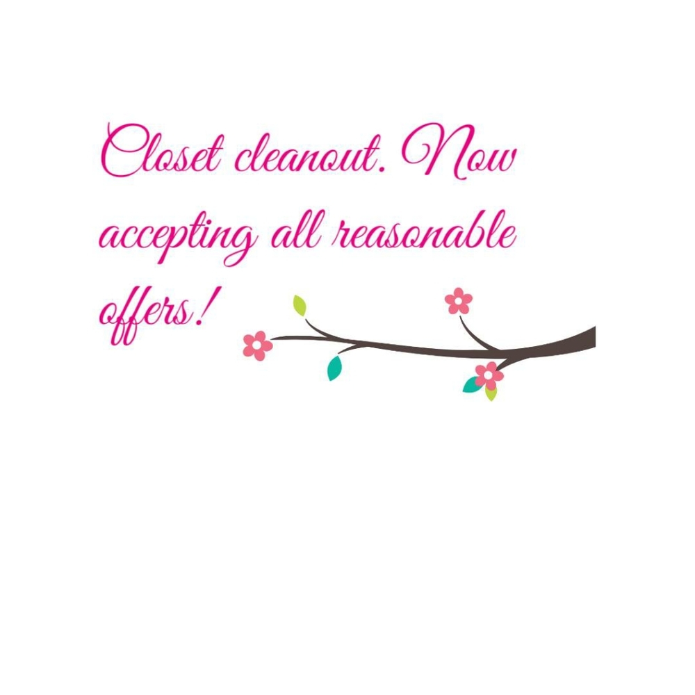 Closet cleanout sale
